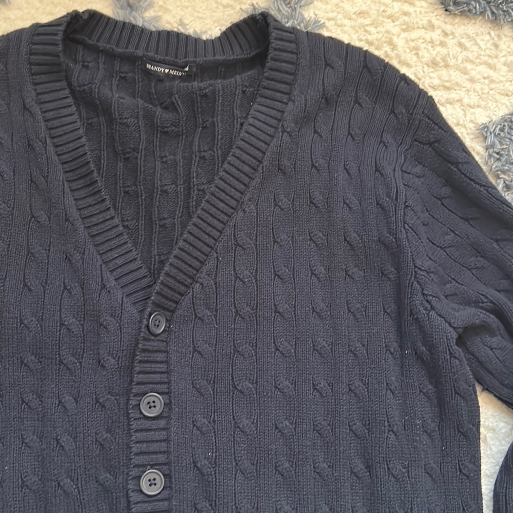 Brandy Melville Buttoned Cardigan O/S